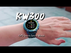 KW300 AMOLED GPS & AI Smartwatch với Real-Time Activity & Sleep Trackers AI Q&A 5ATM Không thấm nước