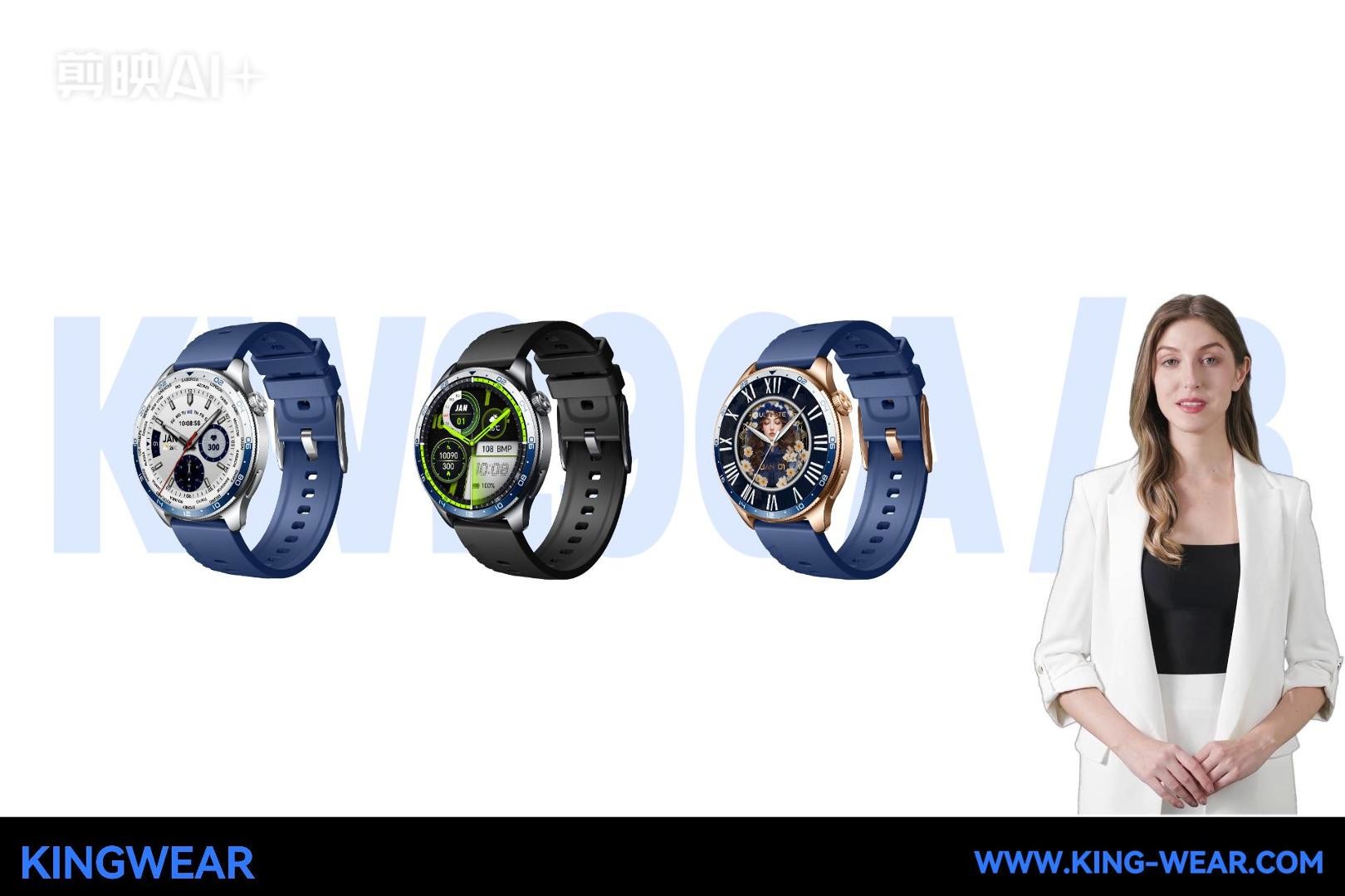 Blog công ty mới nhất về Kingwear giảm KW290A & 290B: Phong cách lớn, thuế Flex Zero