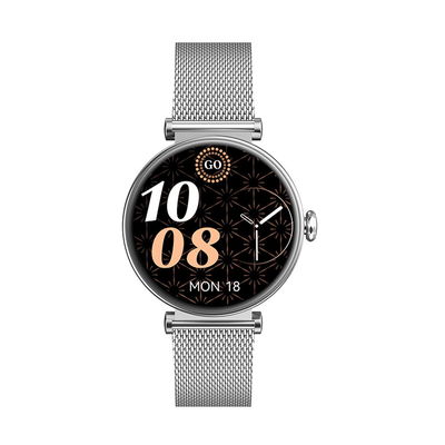 KW60B Điện thoại thông minh xây dựng kim loại gọn gàng 1,2 inch IP68 chống nước Smart Watch