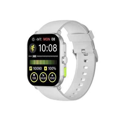End Sifli Series Square Smart Watch 2.01 với khung kim loại PVD và pin 300mAh