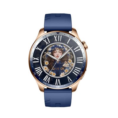 KW290B Titanium Bluetooth Calling 1.43 ′′ AMOLED Display Smartwatch 100 Chế độ thể thao Kiểm soát căng thẳng sức khỏe cho lối sống tích cực