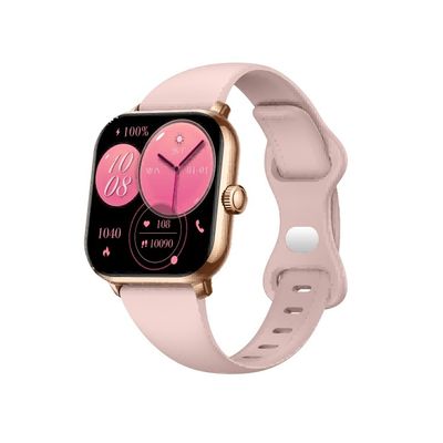 KW269D 1.7' AMOLED phong cách thanh lịch tiện lợi BT gọi Smart Watch với pin 210mAh và màu hồng